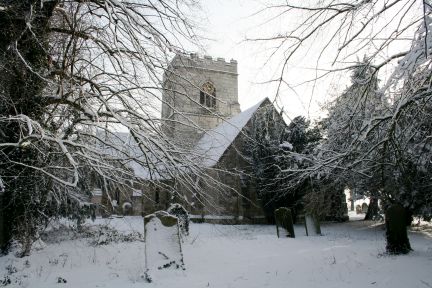 Church in Snow